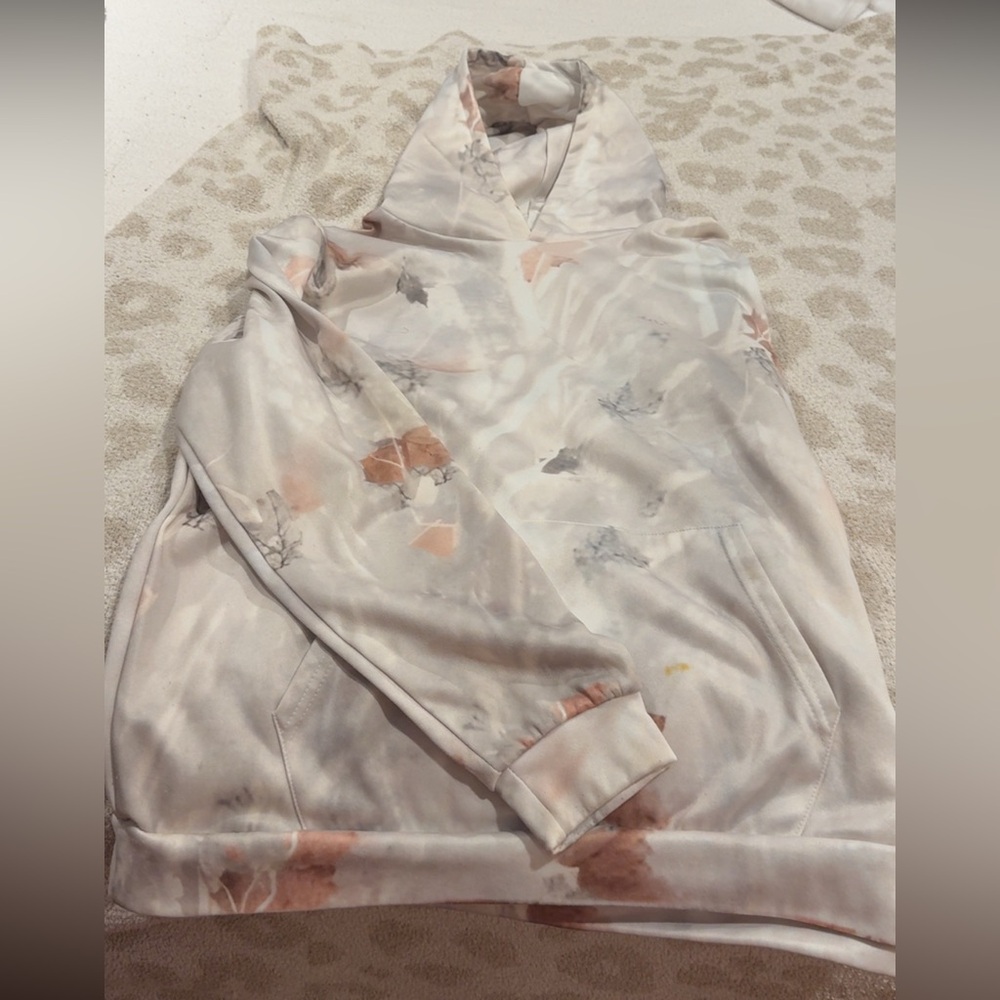 SHEIN Multicolor Tie-Dye Hoodie